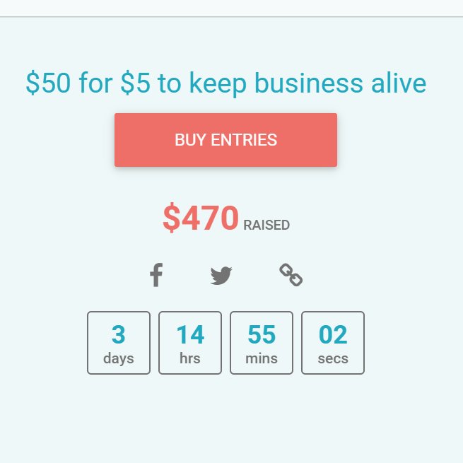 Raffle! $5 for $50 to Keep Business Alive💲

For only $5 you could win a $50 gift certificate to a local Foster-Powell business

“But how??” you ask! Read on to find out more!

go.rallyup.com/2629a8

1/8