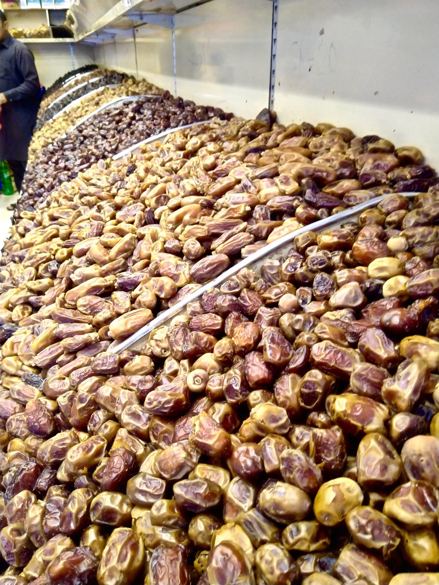 Before I go further, let's take a moment to appreciate the quality and variety of dates in Saudi Arabia. Dates and zamzam were our staple food while in the country, and no one complained.