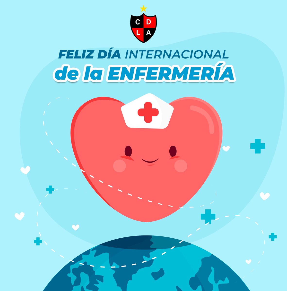 cd_lasanimas's tweet photo. FELIZ DÍA INTERNACIONAL DE LA ENFERMERIA 👩‍⚕️👨‍⚕️

Un feliz día a tod@s los profesionales que se desempeñan como enfermer@s , sin duda su trabajo día a día durante la pandemia ha sido clave en todo el mundo.

Muchas gracias por su entrega!!

Feliz día! https://t.co/BI5uIQcuDk