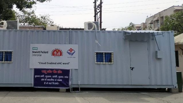 ramensen's tweet photo. 'HPE deploys cloud-enabled COVID-19 Test Labs and OPD Centers in India' https://t.co/9d6uHBWixc https://t.co/FTGfQ9WBf7