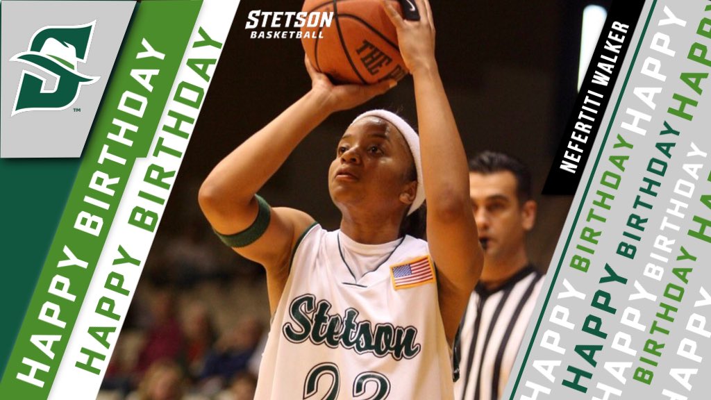 StetsonWBB's tweet photo. Happy Birthday to the great @NefWalker !! ๐ฅณ๐ฉ https://t.co/gbgHsUz2cT