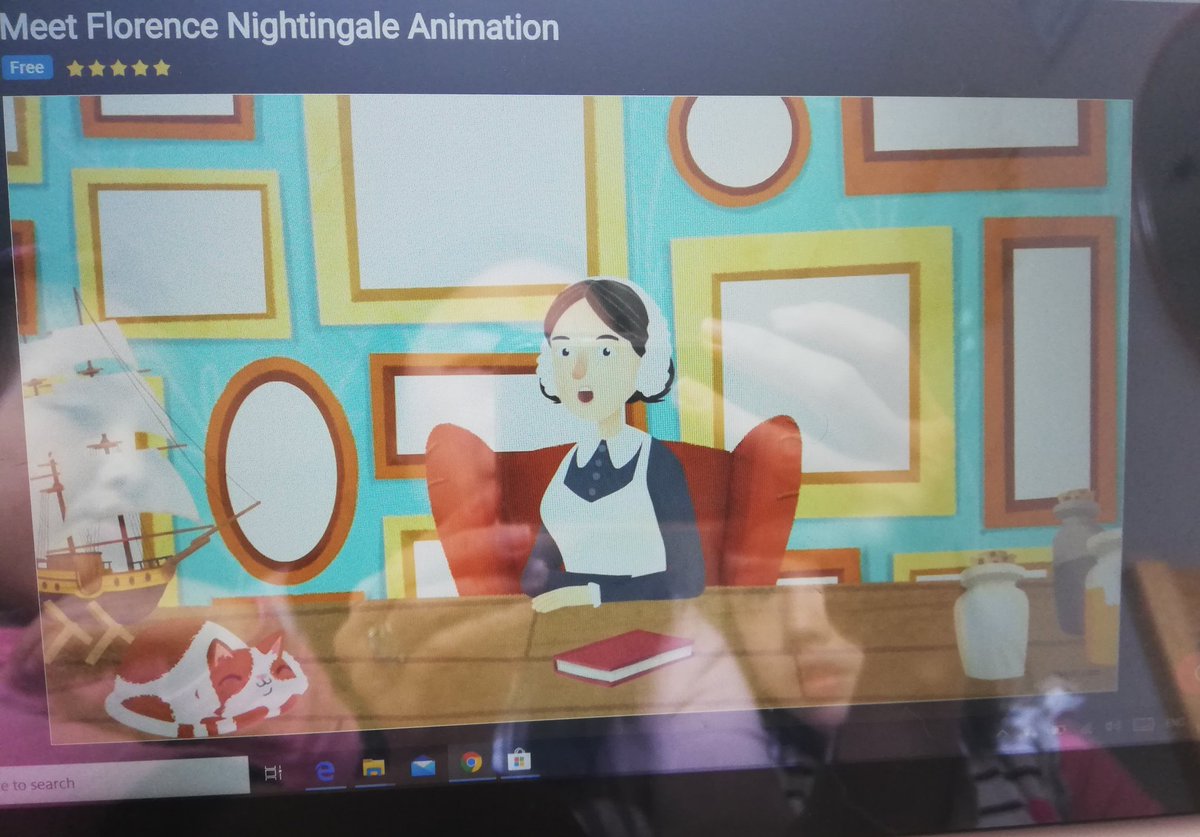 LILIJAKMA's tweet photo. @jns_san Amelie watched the story about Florence Nightingale with her sister. It is great story. Thanks for all the nursers for their hard work. https://t.co/QtcT4B2Qh2