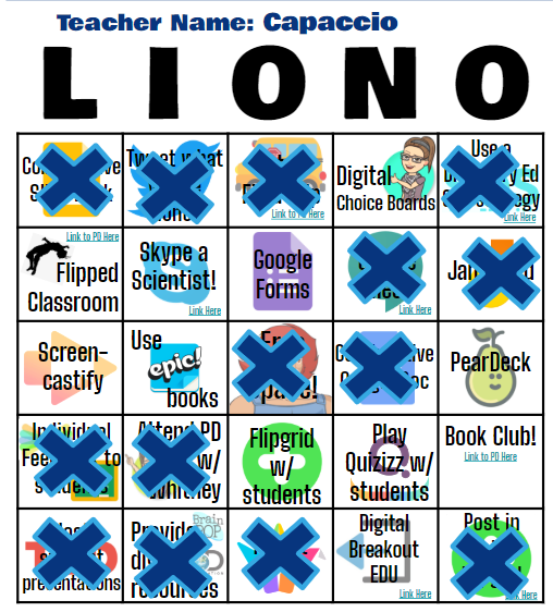 MrsMcHugh_it's tweet photo. The last of the LION-Os!! @CapaccioD claimed the 10th spot on the leaderboard! Amazing job!!! @FullertonASD #asd4all #asd4remotelearning https://t.co/zaUTzY83F9