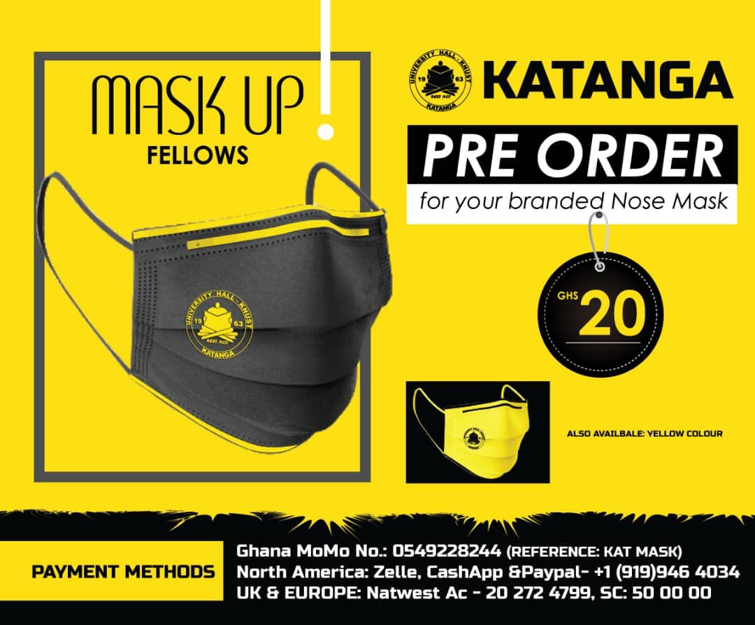 katangacrew's tweet photo. Guard your health with the right nose masks. 
Wear it proud!
Wear it right!
#NoTension
#staysafe
#StepOutSafe
#KeepitBlackandYellow
#KeepitKatanga
#restnot https://t.co/xI70Qyeagf
