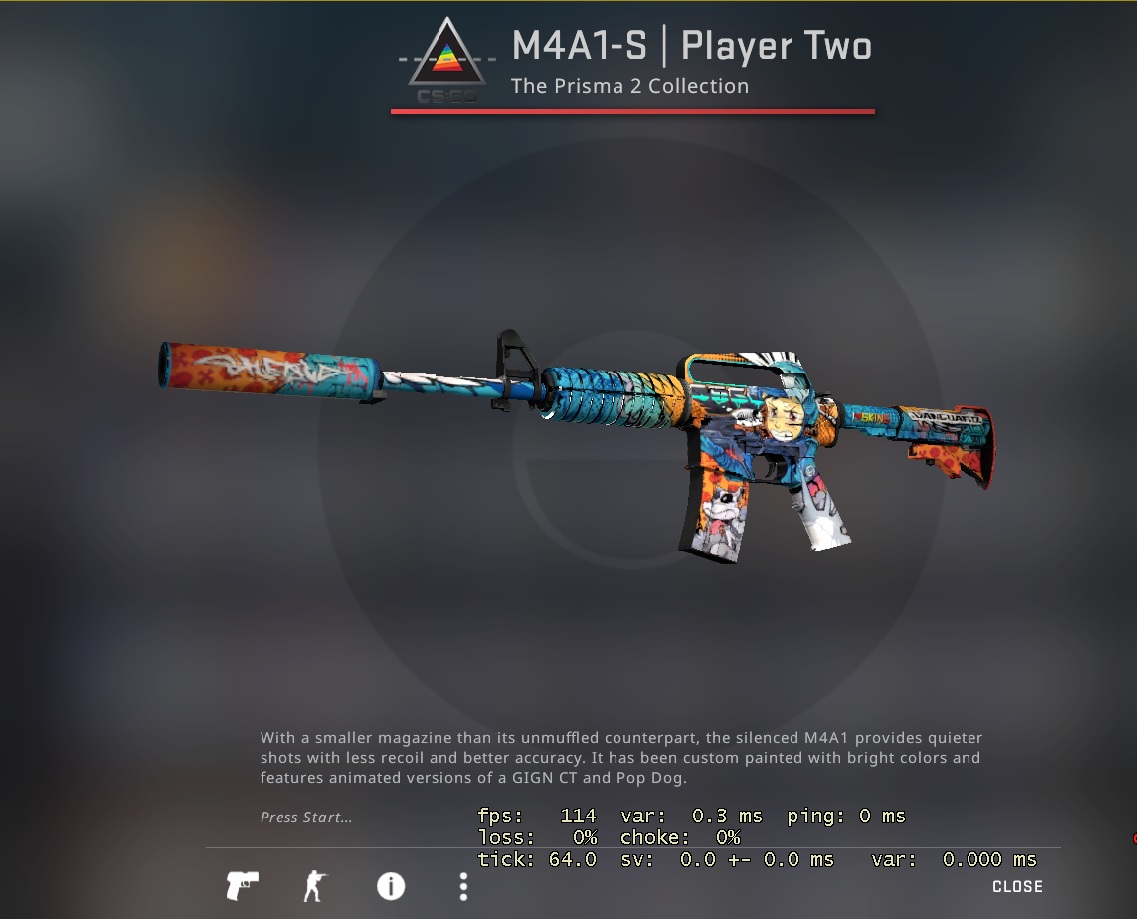NeiL_Mcs's tweet image. 2 Professionals giving away 1 m4 each 

Giveaway ★ 2X M4A1-S | Player Two 

How To Enter?

Follow @NeiL_Mcs &amp;amp; @CRUC1ALcsgo 🕴️🕴️‍♂️
 
Retweet this post 
 
2 Winners will be announced on the 19th May GL