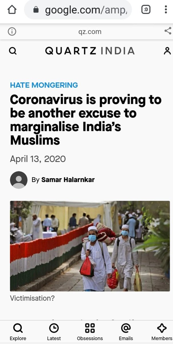 Coronavirus is proving to be another excuse to marginalise India’s Muslims - qz. comKuwait appeals to Muslim world body to tackle Islamophobia in India - middleeasteye