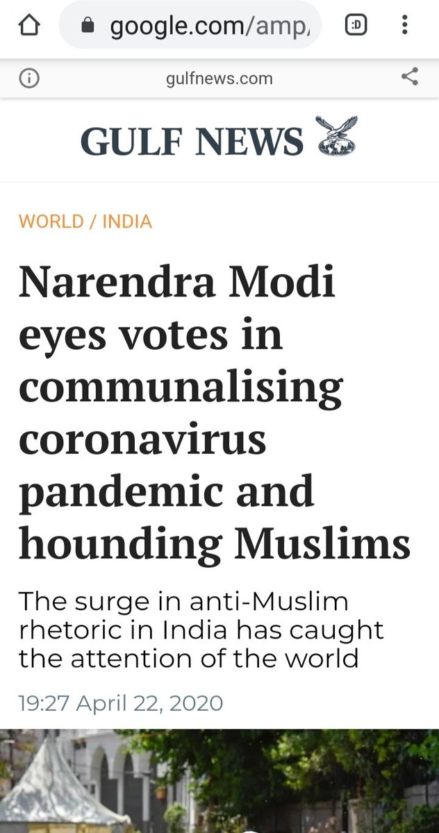 Narendra Modi eyes votes in communalising coronavirus pandemic and hounding Muslims - gulfnewsThe Real objective of mob violence against Muslims in India - The New Yorker
