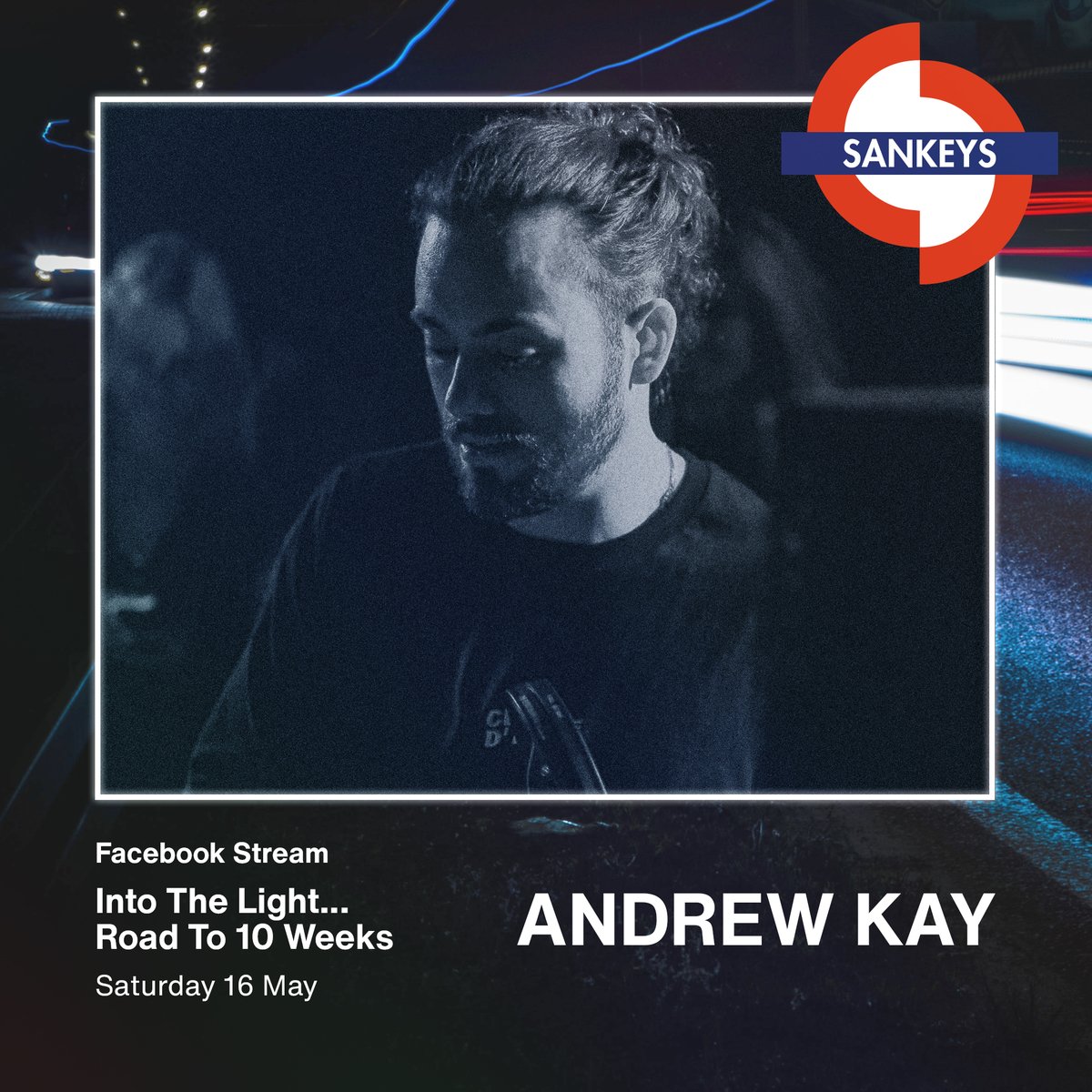 Studio 338 resident @AndrewKay338 joins Collate this Saturday ✌ More names tomorrow! 🥳

Make sure to tune in on Sankeys London Facebook Fanpage from 3pm, it will be grand 😎