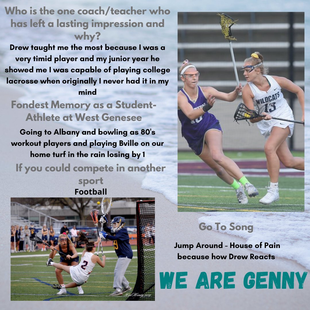 wggirlslax1's tweet photo. Say Hello to Captain Julia Quirk #13 Wildcat Class of 2020. Julia Is a driven Relentless Defender
#WEAREGENNY #strongertogether2020
@WGAthletics @WGBoosters1 @WestGeneseeCSD @CoastalWLax https://t.co/Oi6jPJMbaZ