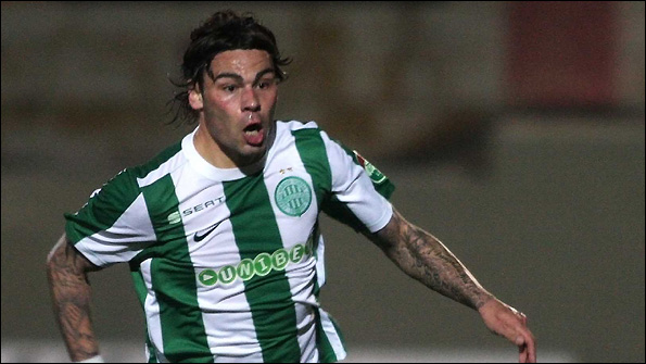 English (or Sc/Ir/Wel) players that have played in Central/Eastern Europe: former Stevenage striker Anthony Elding had a spell at Hungarian side Ferencváros