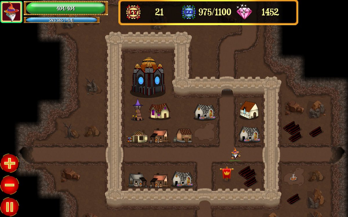 LTowercraft's tweet photo. We updated our town walls - Looks so much better now :)
Also almost 200 created accounts now. The "Early Access" is going pretty well so far. Download it for free in the Google Play Store.

#indiedev #indiegame #Androidgames #gameart #towerdefense #free2play #indiegames https://t.co/7Z0wSwQdhV