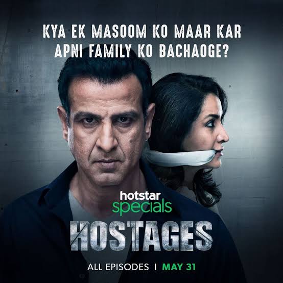 53. HOSTAGES @DisneyPlusHS A taut thriller which loses focus on and off.  @RonitBoseRoy is excellent as always.  @tiscatime looks & acts well.  @parvindabas & aashim gulati support well. The character of Prince is the worst written & most irritating character ever. Rating- 7/10