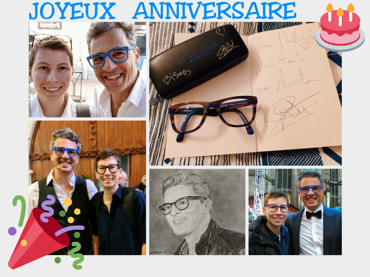 Juste parce que vous êtes est une très belle personne, je voulais encore une fois vous souhaiter un très bel anniversaire <a href="/juliencohen9/">julien cohen theisland</a> 🥳!! J'espère que votre journée s'est bien passée ! Prenez soin de vous, et des vôtres ! 
Bonne reprise aux puces et à Affaire conclue ! 🙏