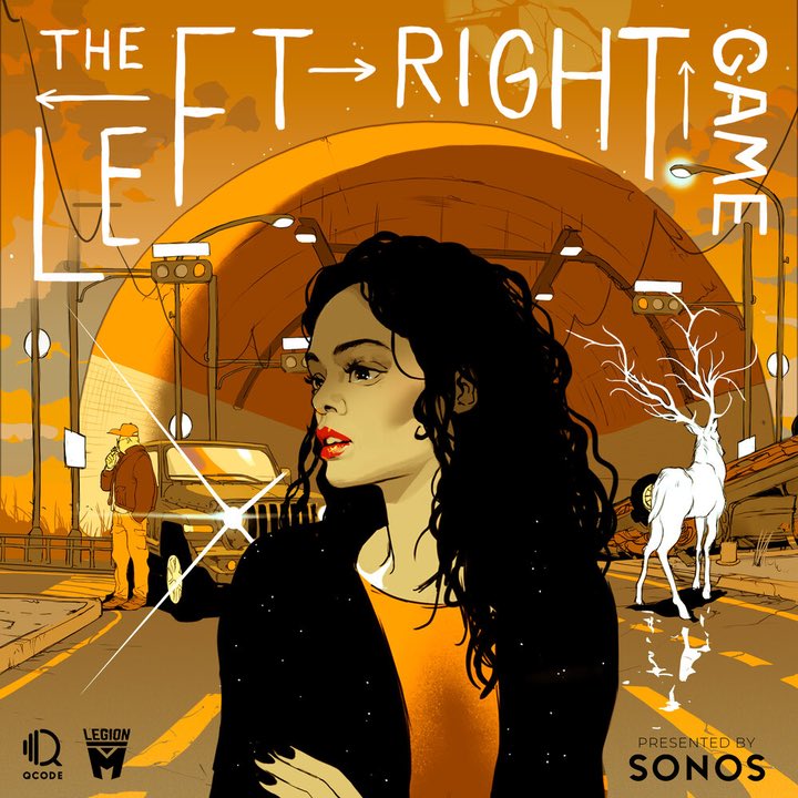 (1/3) We're so excited to announce our involvement in "The Left Right Game," a paranormal podcast series from @Qcodemedia, starring and co-produced by <a href="/TessaThompson_x/">Tessa Thompson</a>! We know the Legion is absolutely going to love this podcast series-- because it's so much more than...