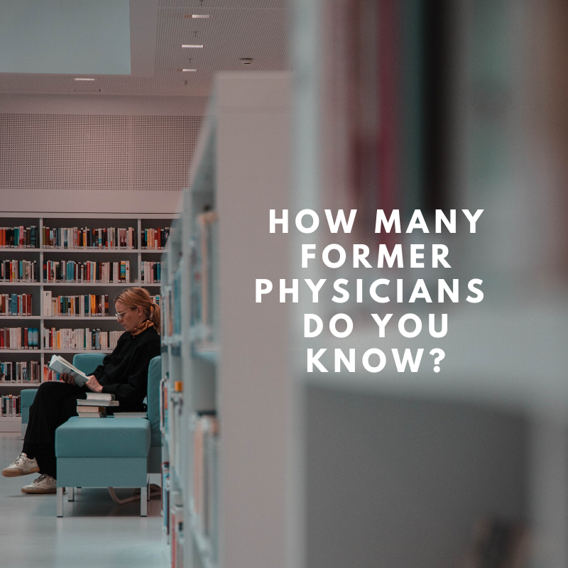 LeahHoustonMD's tweet photo. How many former physicians do you know? The thought that many get into the profession and see its true colors, then leave for a MBA or different line of work, is truly sad. And this is one of the clearest examples of why the current healthcare system is broken. https://t.co/J3A6B6V66r