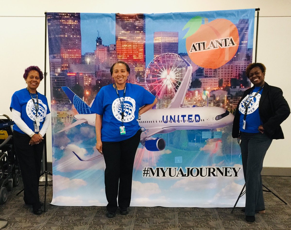 jhannellek's tweet photo. Working together and social distancing #TeamATL #myUAjourney ⁦@MJDallasCB⁩ ⁦@dongaines11⁩ https://t.co/KO5JzEJFCD