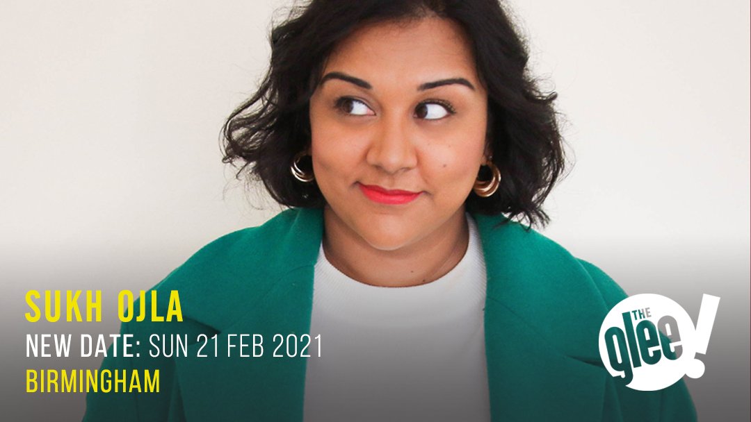 📢 @sukhojla's 'Life Sukhs' #Birmingham shows on Thu 25th Jun 2020 & Sat 18th Jul 2020 have been combined & rescheduled to Sun 21st Feb 2021. Original tickets remain valid. If you haven't got yours yet pick 'em up here: bit.ly/SukhOjlaBrum