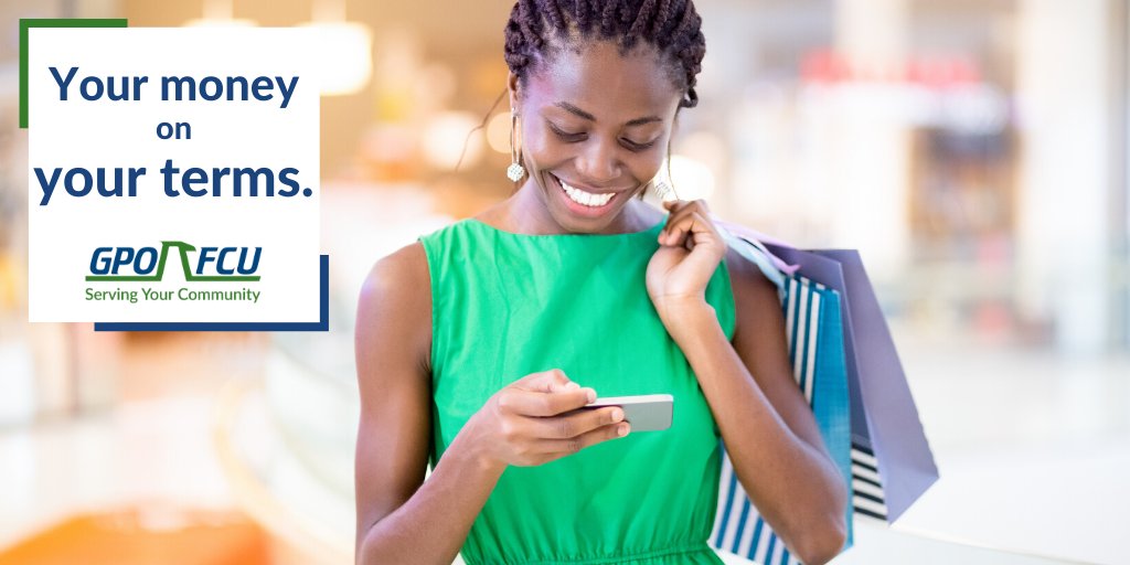 GPOFederalCU's tweet photo. There is no cutting-corners when it comes to keeping your accounts secure. When you download #CardValet from the #AppStore or #GooglePlay onto your mobile device, you'll get real-time alerts about your card's activity & you can set specific geological transaction controls. 🔐 🙌 https://t.co/RoR1TRlE7o