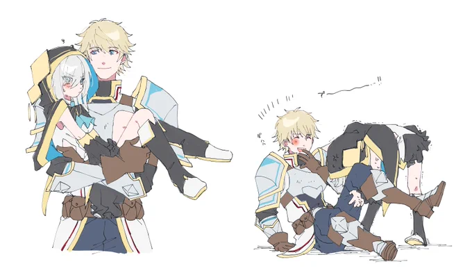 #エビマル
エビとマルの絵です 