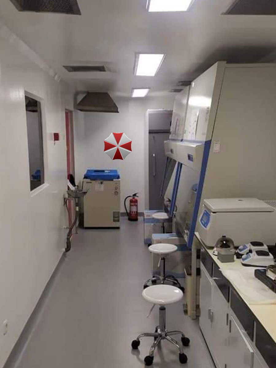 dediapmin's tweet photo. Lab Anies ini kerjasama dengan Umbrella Corp yang sedang kembangkan virus T penangkal Covid-19 untuk proyek Resident Evil 7. Atasannya seperti WC umum, padahal bawahnya bisa tembus Balai Kota, Istana, Wuhan, Mekah dan Racoon City. Media Tempo merahasiakan ini. #TapiPaleka https://t.co/sdLxA3iQnT