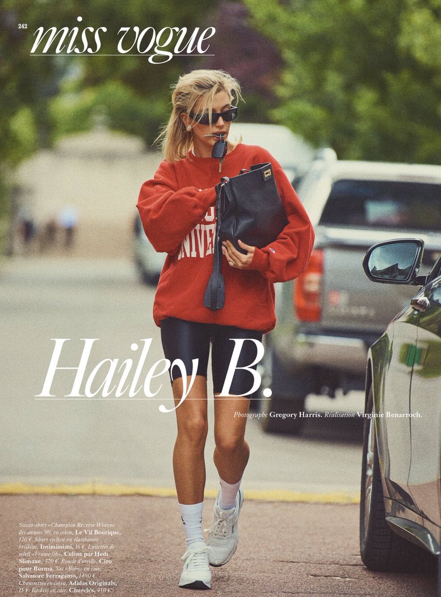 JAILEYSWRLD's tweet photo. Remember when Hailey Bieber gave us this serve https://t.co/3VqBabl1oU