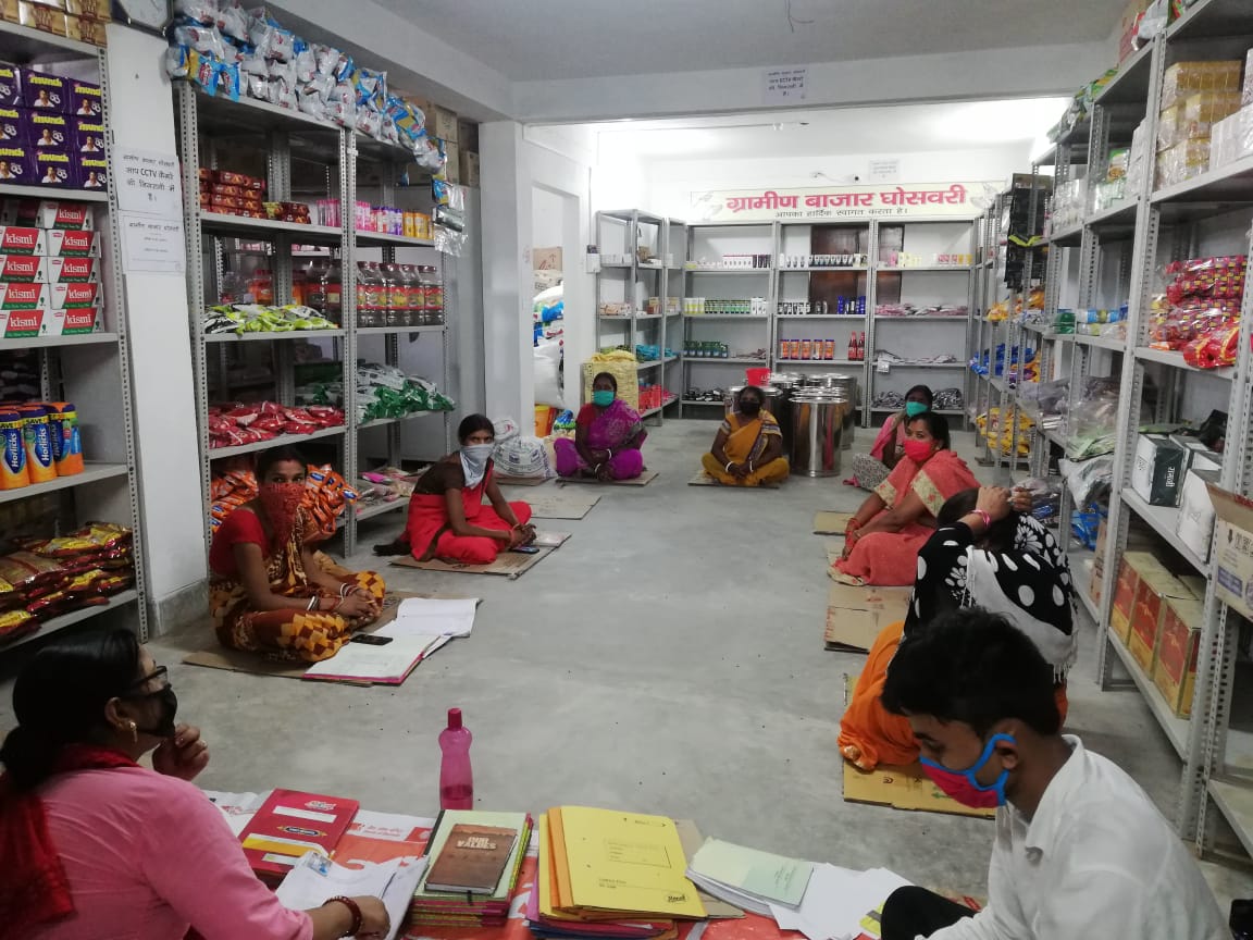 Board or Directors of one of our RRS are having meetings over sales strategy and revenue generation while keeping the social distancing norms intact, the rural retail shops have synergized the rural markets during lockdown with steady sales &amp; availability of goods.
<a href="/MoRD_GOI/">Ministry of Rural Development, Government of India</a>