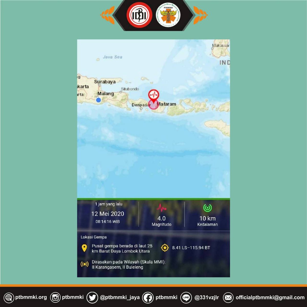 PTBMMKI_Jaya's tweet photo. Dengan Persaudaraan
Demi Kemanusiaan
Jayalah PTBMMKI!!! https://t.co/501IHd5swn