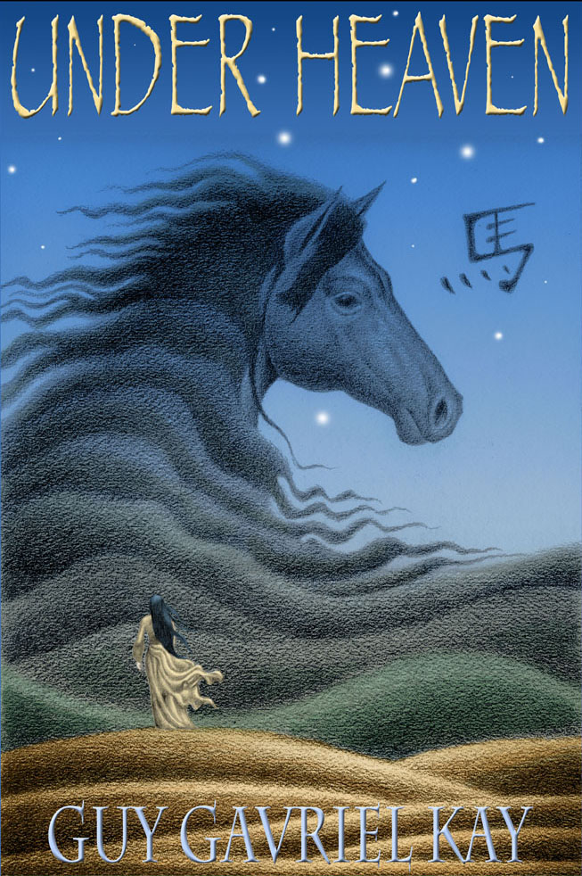 MartinSpringett's tweet photo. Memory Lane - The most unexpected @guygavrielkay cover! From a sketch created for myself as a readers response to this fabulous novel, to the Croation edition of Under Heaven. https://t.co/dkMFL45Fkc