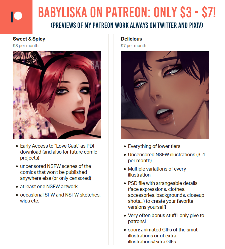 BabyLiska's tweet photo. This was the April $3 illustration!
For a ton of yaoi smut goodness like this and the $7 pics every month you can join my Patreon
https://t.co/ICGSTL9CDN

#smut #yaoismut #smutyaoi #lewdart #yaoi #nsfwart #nsfwartist #lewd #patreon #nsfwyaoi #yaoinsfw #nsfw #nsfwtwitter #yaoiart https://t.co/QUW9BOF9mS