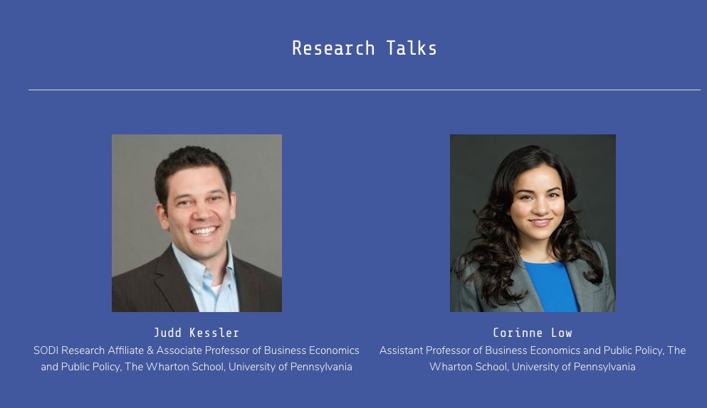 OlgaStoddard's tweet photo. Great research talks during today's SODI virtual convening by @juddkessler and @femonomics! Check out their excellent work on uncovering biases in hiring and gender differences in self-promotion. #scienceofdiversity https://t.co/VsgfKp5Jse