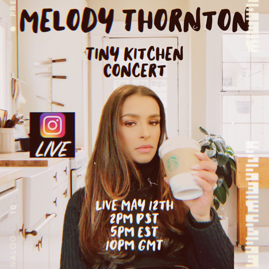 MelodyThornton's tweet photo. Alright... I’m experiencing some technical difficulty so... time change for today’s #TinyKitchenConcert 2pm PST! 5pm EST! 10pm GMT. We must be doing something right because the 👿 devils tryna stop us! Come on! Let’s the church ⛪️ say... https://t.co/pMmCmCH1WM
