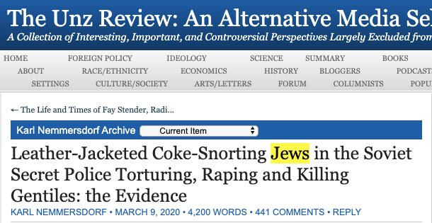 "Do a search for 'Jews' on the website that now houses Michelle Malkin's columns" was a very bad decision.