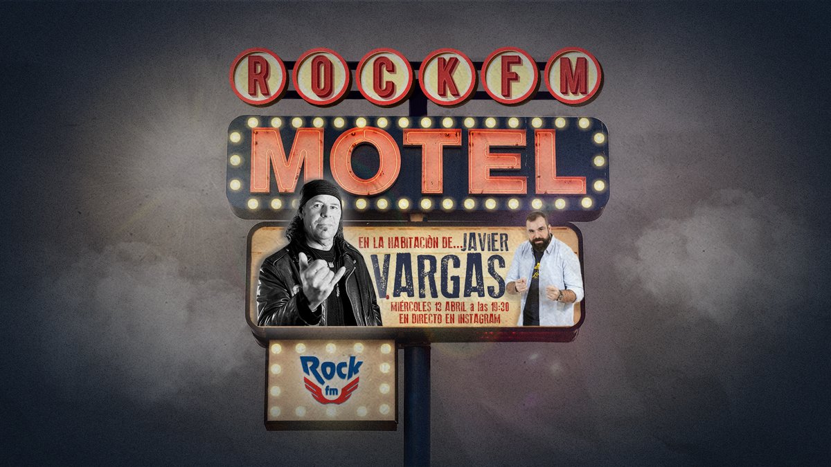 MAÑANA #RockFMMotel de <a href="/RContrerasFM/">Rodrigo Contreras</a>  entra #EnLaHabitaciónDeVargas con <a href="/VargasBluesBand/">Vargas blues band</a>, nuestro bluesman más internacional.¡Te esperamos!