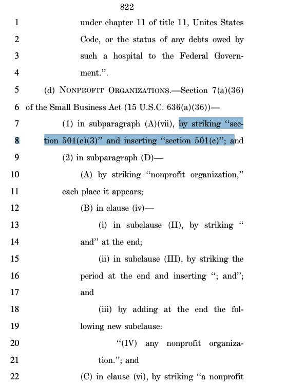 Pelosi put the corporate lobbyist bailout in her new legislative proposal.  https://docs.house.gov/billsthisweek/20200511/BILLS-116hr6800ih.pdf