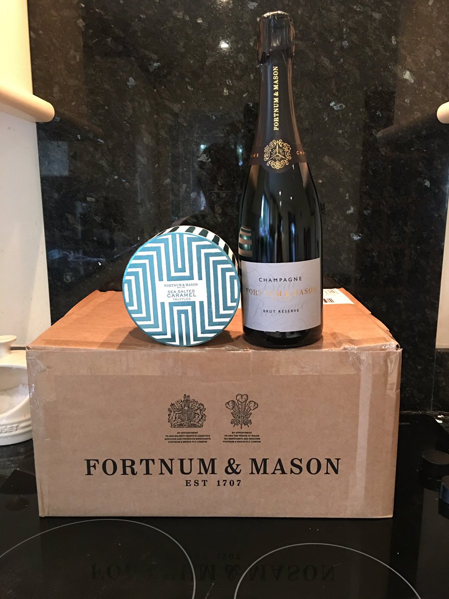 Well, what a lovely surprise to receive today. Missing you <a href="/Fortnums/">Fortnum & Mason</a> and hope you’re all keeping safe and well. See you soon.