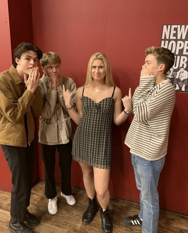 — new hope club being the cutest with fans; a thread
