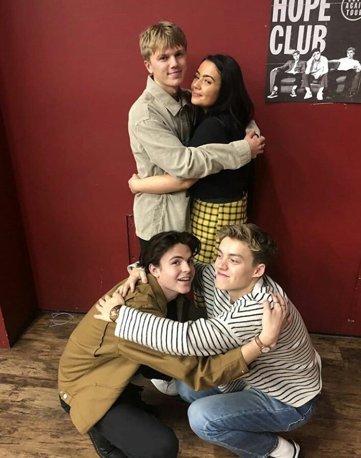 — new hope club being the cutest with fans; a thread