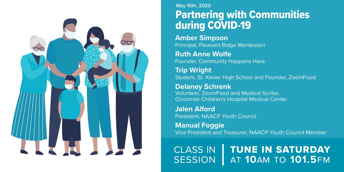 ClassinSession2's tweet image. Although we still aren't live on 101.5 The BUZZ, we have a great pre-recorded show that will air this Saturday. Be sure you tune-in to hear all the great efforts happening in communities. @StriveCincyNKY @byronpwhite @PRMontessori @Cincy_NAACP @JalenAlfordOH