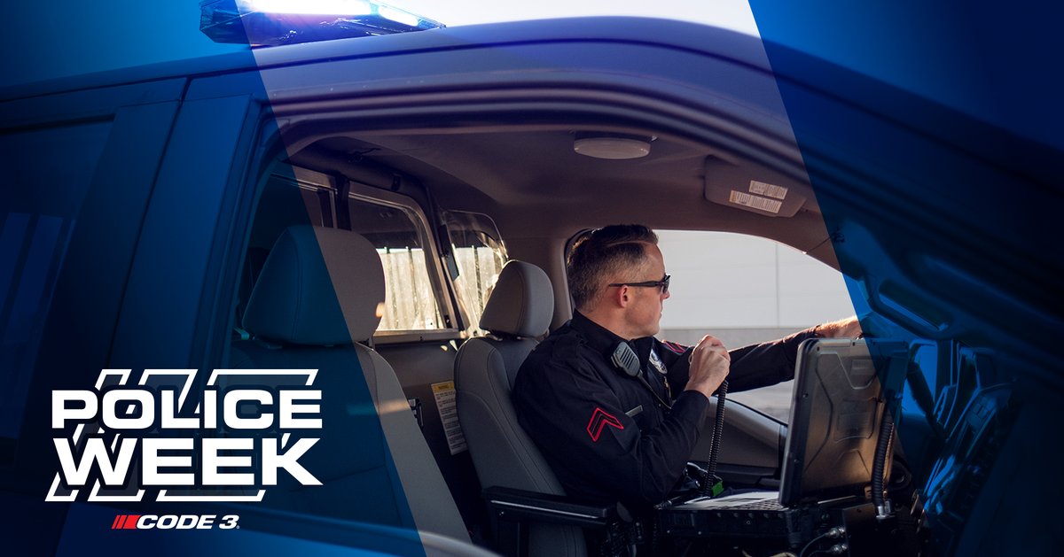 Code3Inc's tweet image. We appreciate your continued service and keeping our communities safe during these uncertain times. To all of our officers, thank you. #Code3Inc
