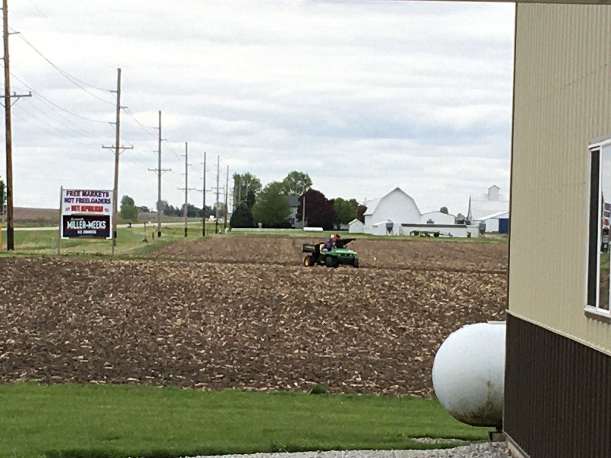 LTLions's tweet photo. @LoneTreeFFA got a chance on Monday to plant some beans for the upcoming fall! Chilly day but great to see everyone and all the people willing to help out the kids! #GoLoneTree #GreatThingsHappening https://t.co/ScKhPLF2Zp