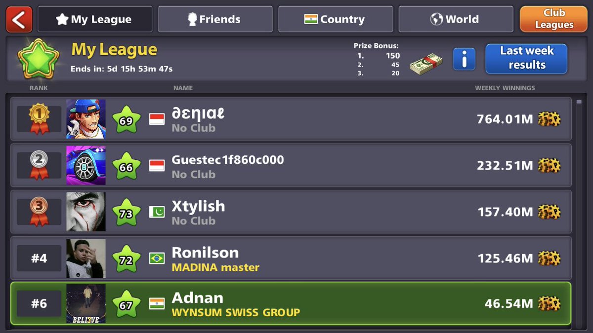 Adnankhan312000's tweet photo. Some people said I’m not a good player they said it correct..I’m not, I’m one of the best!😎..One of the top highest streaks☺️🔥..proof is in the 2nd pic😂.. #legend #8pool #grandmaster #kickedback #myleague #ChallengeAccepted #challengedwon #topplayer #level79 #lit #blazing 😂🤣 https://t.co/TQqvAqMOU7