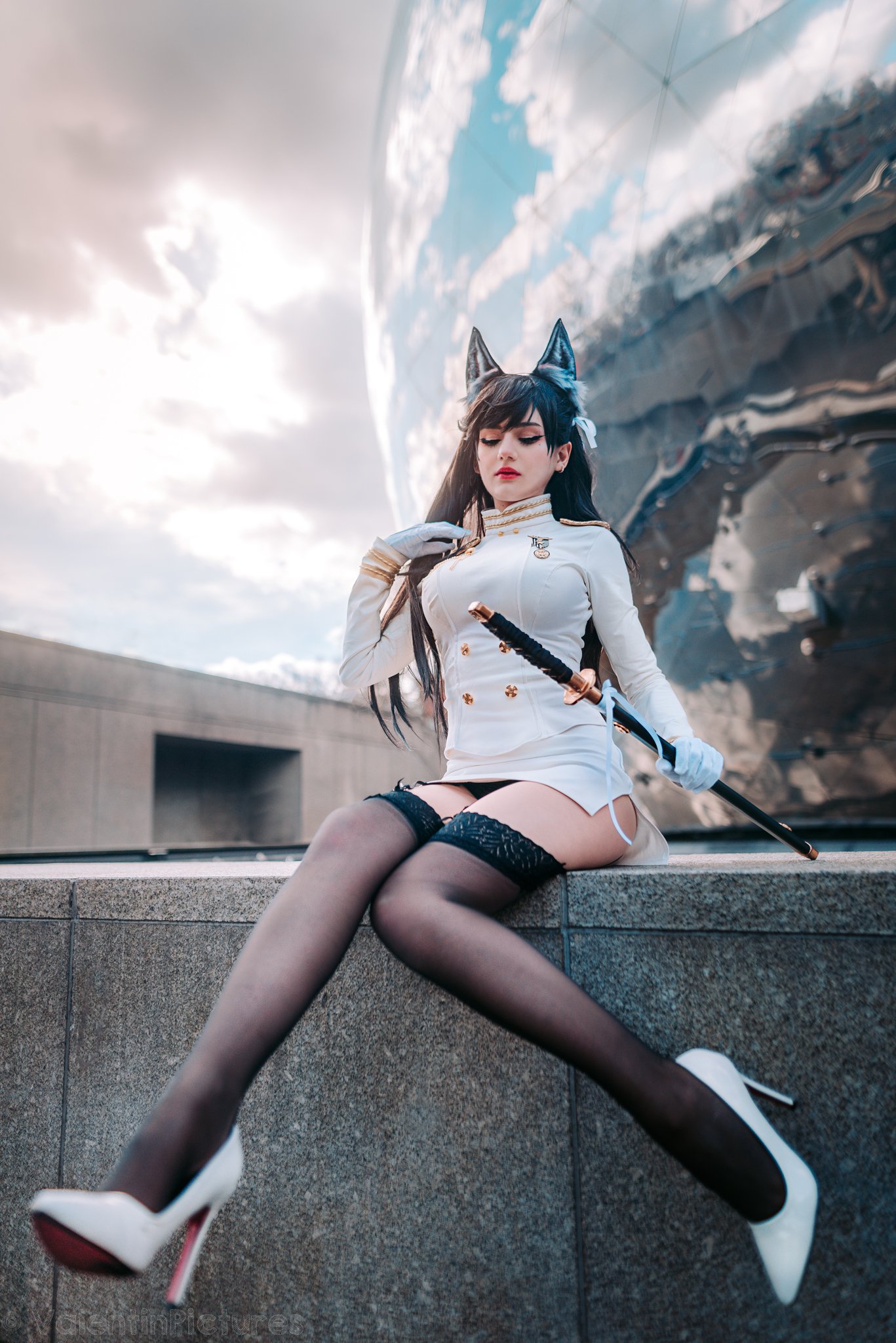 Valentinpictures I M Back Well I Never Left Just Forgot To Post For A While Let Me Get Back On Track With This Picture Of Naiichiru On Ig Azurlane Atago Atagocosplay