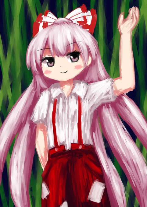 もこ #深夜の90分お絵描き 
