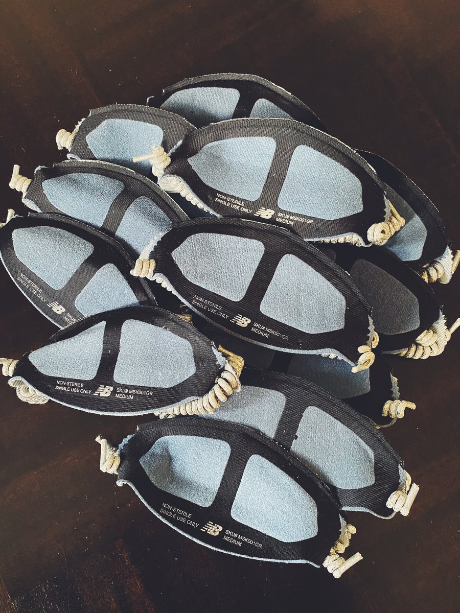 GIVEAWAY ALERT 🚨
We’re giving away twelve (12) New Balance Single Use Masks 😷

Easy steps to enter 📍
1. Retweet + Like this Post 
2. Must be following <a href="/SneakerShouts/">Sneaker Shouts™</a>