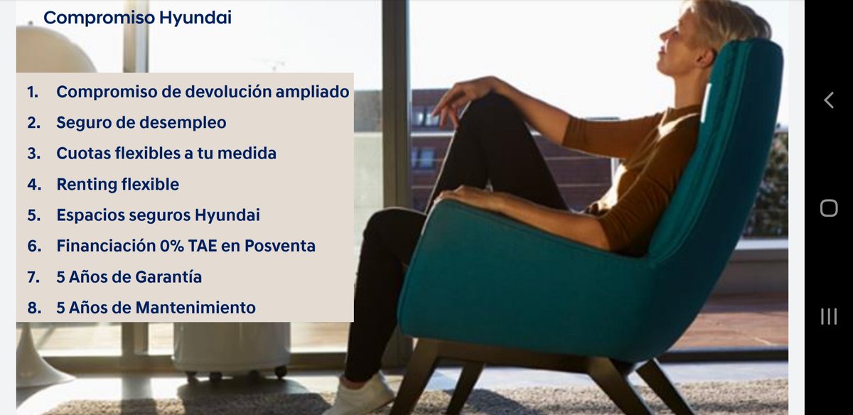 DeSdelarocha's tweet photo. @HyundaiEsp siempre está con sus clientes en épocas de crisis. Con el #Covid19 seguimos a su lado, con un nuevo #CompromisoHyundai, que incluye ayudas para los clientes que se queden en paro, como ampliar el plazo de devolución del vehículo a 12 meses o el pago de hasta 12 meses. https://t.co/WnxzuVXZ5Z