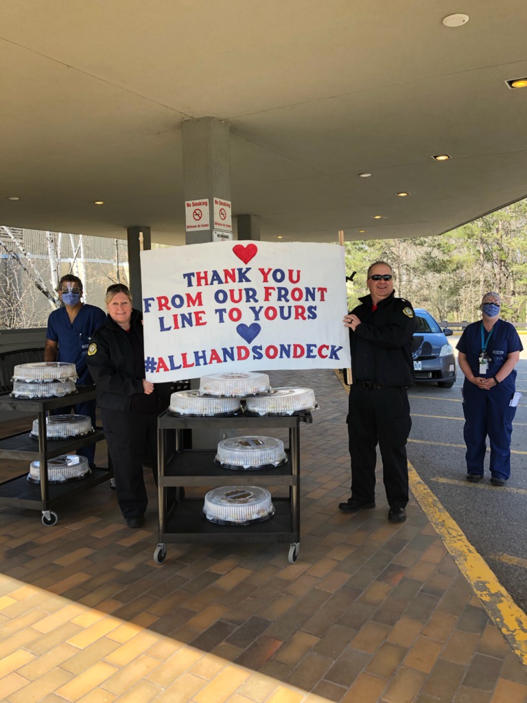 Staff <a href="/cncclocal369/">CNCC Local 369</a> raised funds to provide two meals for staff <a href="/GBGHMidland/">Georgian Bay General Hospital</a> on Friday! Thanks to #PhilsCasualDining and <a href="/PitaPitCanada/">Pita Pit Canada</a> #Midland for helping make it possible! #correctionscares <a href="/GBGHFoundation/">GBGH Foundation</a>