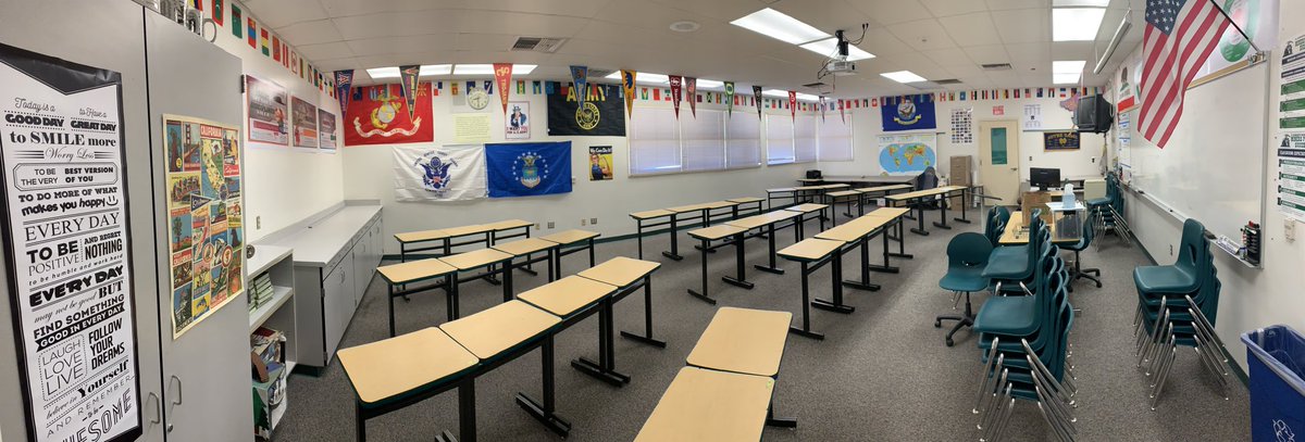 mcjunkind's tweet photo. Year 27 in the books, technically, I guess. Closed up the classroom finish out social distancing online. Strangest year of the teaching career without a doubt #KeepLearningForward https://t.co/LKDMp2hggI