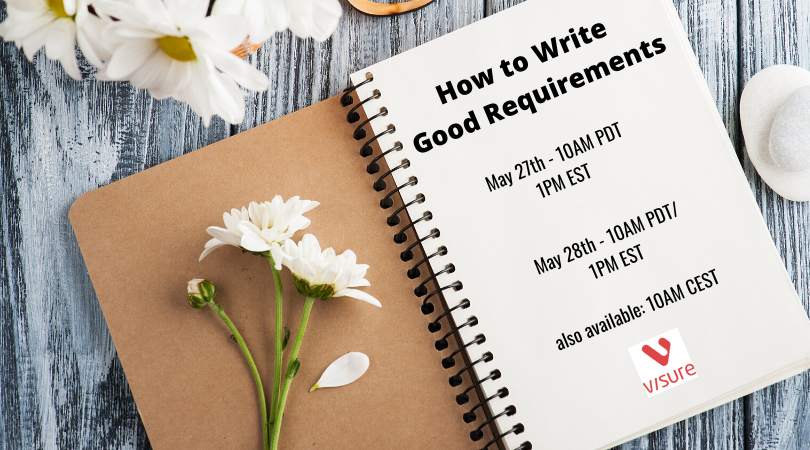 IIBA's tweet photo. Join @visuresolutions FREE webinar on writing great requirements!
Find details of training agenda & more here: https://t.co/qxNKdXQPv3
#Requirements #BusinessAnalysisRequirements #Elicitation #ElicitatingRequirements #BusinessAnalysis #baot https://t.co/xafTFlPSg8