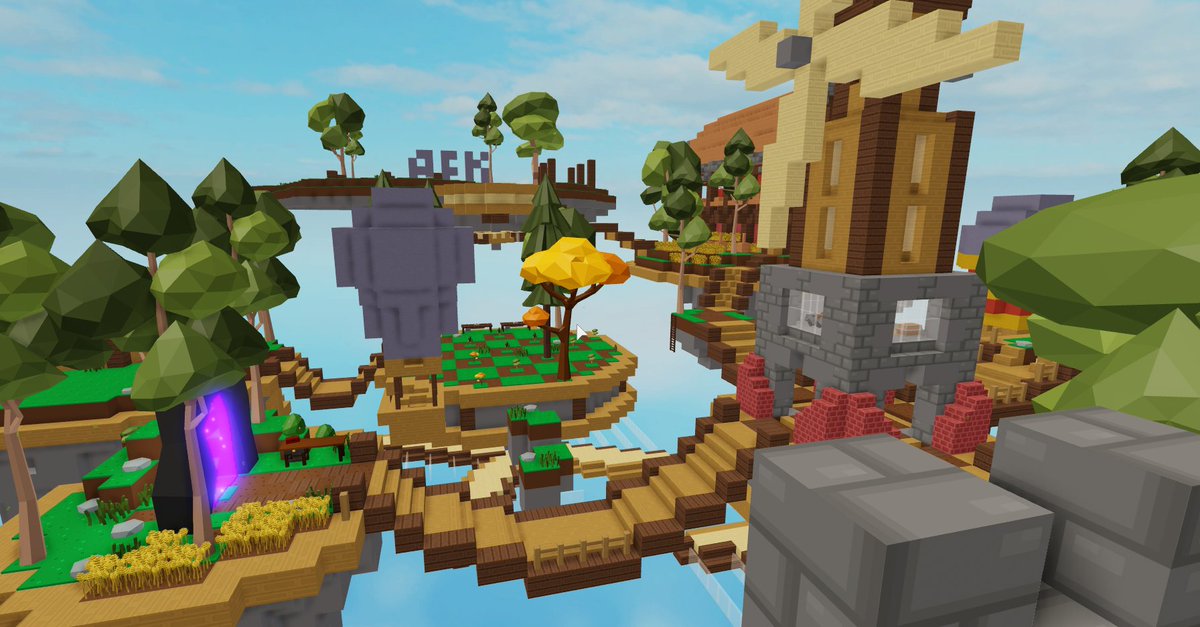 itsFloatie's tweet photo. my skyblock island rn (dont judge i need flowers) https://t.co/ctoy0eTVa8
