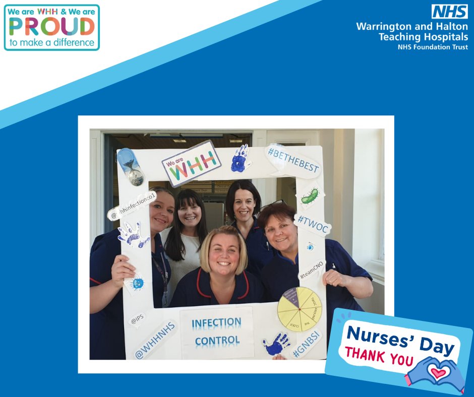 #InternationalNursesDay 

#ThankYouNurses in our Infection Prevention and Control team

Protecting our communities and facing our biggest challenges, we are so #PROUD